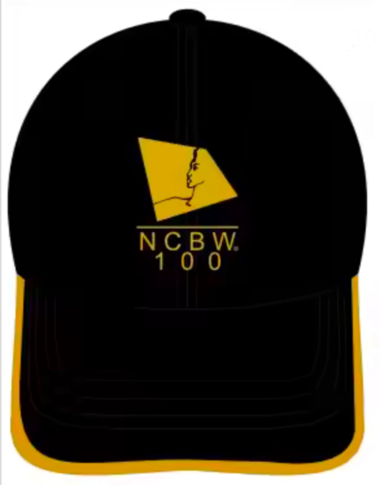 NCBW Black Hat with gold trim