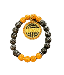 NCBW Bling Bracelet Black/Gold
