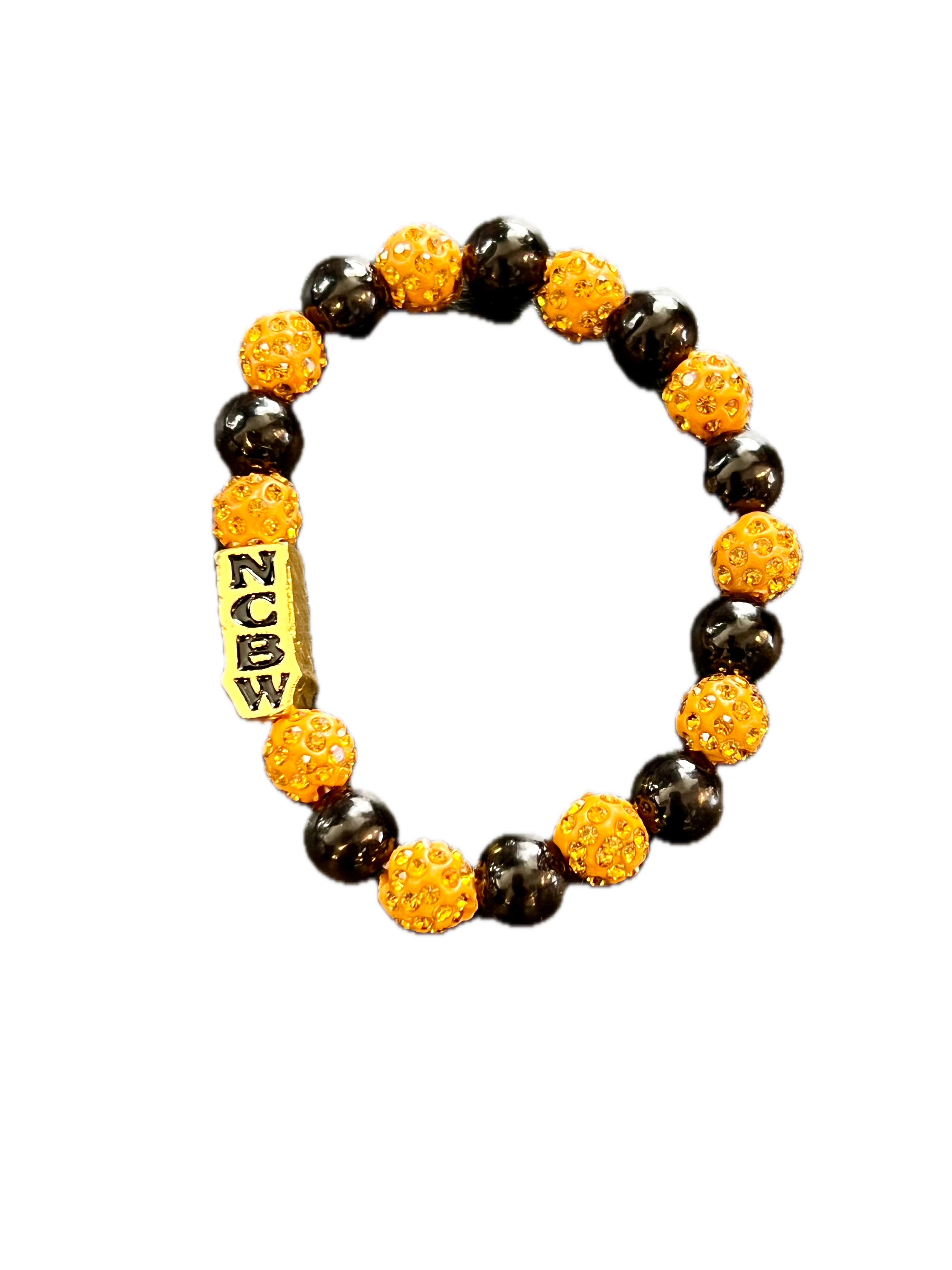 NCBW Bling Bracelet w/Rectangle Charm
