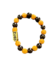 NCBW Bling Bracelet w/Rectangle Charm