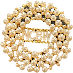 NCBW Pearl Brooch